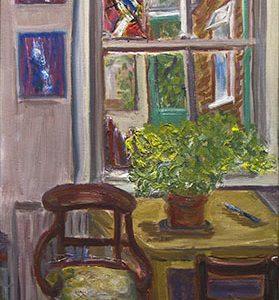 sunny kitchen by Diana Lamb