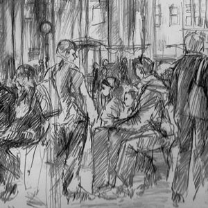 Bus Station 99 by Linda Chapman