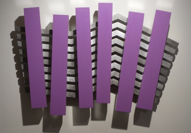Purple Zig Zag by Derek Morris