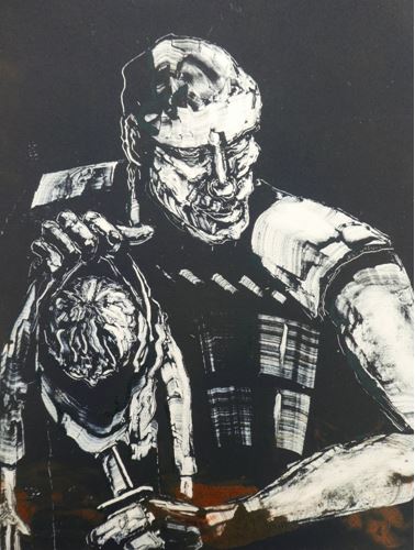 Macbeth print series - 1 by Malcolm Wallis