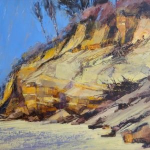 Wild Covehithe, June sky by Mary Spicer